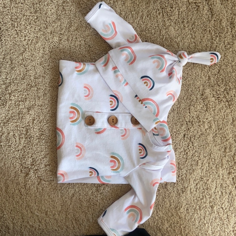 Never wore, Caden lane, rainbow collection
